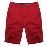 Summer Casual Shorts Classic Mens Fashion Shorts Cotton Knee Length Chinos Sweatpants Shorts Big Size 44 Masculina Bottom