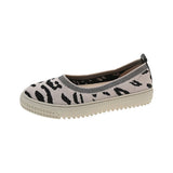 Fisherman Shoes Women's Small Fragrant Spring And Autumn New Korean Version Of Knitted Soft Sole Flying Breathable Single