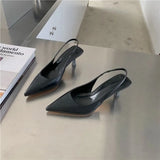 Breakj Summer New Korean Version Of Web Celebrity Ins Most Popular Pointed Shallow High Heels With Single Shoes