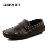 PU Leather Men Casual Shoes Classic 2022 Mens Loafers Moccasins Breathable Slip On Black Driving Shoes Big Size