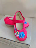 Breakj Shoe Box Girls Embroidered Cloth Shoes, Flat Single Shoes, Children's