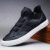 Breakj 9857 Spring And Autumn Men's High Gang Casual Board Shoes Thick-Soled Men's Single