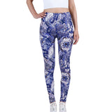 Leggings Women's Space Dark Blue Leggins Print Pants High Quality Fitness Trousers Mujer Hot Gym Stretch
