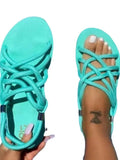 Women Sandals Multicolor New Summer Shoes Woman Leopard Print Open Toe Shoes Fashion Casual Sandals Female Zapatos De