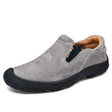 Shoes Leather Casual High Quality Loafers Breathable Flats Soft Light Shoes Fashion Men's outdoor Footwear Big Size