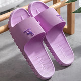 new household bathroom slippers women's summer antiskid men's home plastic soft bottom bath couple women's