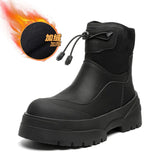 Breakj Men's Martin Boots 2024 New Platform Increased Outdoor Mountaineering Boots With Men's Boot