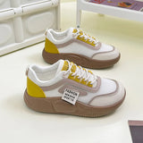 Breakj Korean Version Mesh Small White Shoes Female 2024 Summer New Student Mesh Shoes Casual Sole Breathable Board Shoes