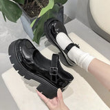 Lolita Women Japanese Style Mary Jane Vintage Girls High Heel Platform College Student Tacones Mujer Escarpins
