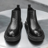Breakj Boots Men's Fall Locomotive Smoke Boots High Bang Martin Boots