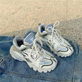 New Women Shoes Black Red Trend Sneakers Ulzzang Platform Sneakers Female Trainers Comfortable Casual Shoes Women