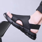 Breakj Large-Size Men's Sandals 2023 Summer Leisure Sports Wind Beach Shoes New Set Of