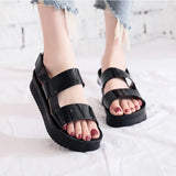 Sandal Summer Flat Platform Woman Hook Loop Comfortable Casual Female Fashion Ladies Beach Shoe Open Toe 2021 New