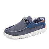 Light Men Canvas Shoes Quality Anti-skid Male Non-leather Casual Shoes Soft Breathable Zapatos De Hombre Trend