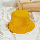 White Solid Bucket Hat Unisex Caps Hip Hop Gorros Men Women Summer Panama Cap Beach Sun Fishing Boonie Hat