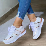Breakj Shoes Women 2025 Spring And Autumn New Large-Size Thick-Bottomed Casual Low-Help