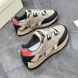 Breakj Bottom Dad Shoes Female 2023 Winter New Add Velvet Versatile Student Cotton Shoes Tide Casual Sports Shoes