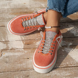 Breakj Size Thick Sole Single Shoes Female 2023 Spring And Autumn New Diamond With Platform Platform Sports Wind Casual