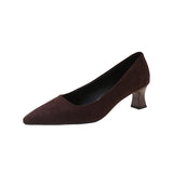 Breakj French Leopard-Print Cat Heel Single-Shoe Woman 2025 New Light High-Heeled High-Heeled High-Heeled Shoes