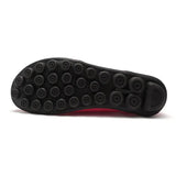 Breakj Lazy Shoes Cow Skin Bean Shoes Women's Shoes Beef Ribs Bottom Flats Mother Shoes Casual Large Size Women's Singles Shoes