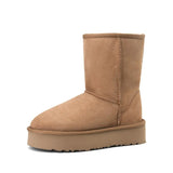 Breakj Autumn And Winter New Thick Bottom To Keep Warm Snow Boots Women With Velvet Winter Cotton