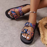 Breakj Thick Bottom Slippers Women Women Women Slippers Large Belt Buckle Soft Base Color Slippers