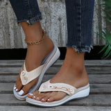 Breakj Flip-Flops Women Wear Wish Beach Slippers Summer Leisure Large Size Women