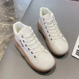 Breakj Shoes Women 2025 Spring Small White Shoes New Korean Version Ins Schoolgirls Heighten Board Shoes Casual Shoes Tide