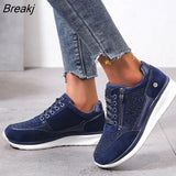 for Women Spring Autumn Women Sneakers Plus Size Lace-up Platform Women Vulcanized Shoes 2022 Female Casual Shoes