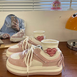 2022 casual platform shoes new breathable sports shoes for women lolita Japanese cute college girl students sneakers women