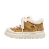 Breakj Shoes Ug Meng Big Shoes Winter Thick Soles Plus Velvet Warm Cotton Shoes Couple Short-Sleeve Snow Boots Men's