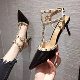 Women Fashion Slip on Office Red High Heel Shoes Lady Classic Black High Quality Office Pumps Zapatos Dama Cool Heels