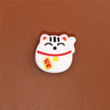 Sale 1pc Animals PVC Shoe Charms Shoe Buckle Accessories Cute Pug Face Shoe Decoration for croc jibz Kid's Party