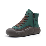 Breakj Small White Shoes Students Korean Version Of The Female Tide In 2024 Fall New Platform Increased Breathable Casual Shoes Street Shot