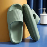 Thick Platform Cloud Slippers Summer Beach Eva Soft Sole Slide Sandals Leisure Ladies Indoor Bathroom