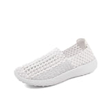 new weave shoes shoes easy to wear temperament shoes light comfortable casual