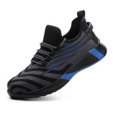 Fashion Work Boots Safety Shoes Men Steel Toe Shoes Puncture-Proof Work Sneakers Indestructible Male Shoes Adult Work