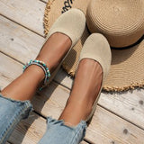 Breakj Size Single Shoe Female Spring Autumn New Style Round Head Cover Foot Lazy Person One Foot Pedal Casual Single Shoe