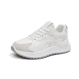Breakj Korean Version Of The Thick Platform Dad Shoes Spring 2025 New Street Shot Student Running Sneakers Increased Leisure