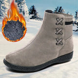 For Woman Female Shoes Women's Ankle Boots Non-Slip Retro Styles Women's Winter Boots Plus Size Botas