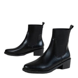 Breakj Short Boots 2025 Autumn And Winter New Fashion Chelsea Boots Female British Wind Tips And Short