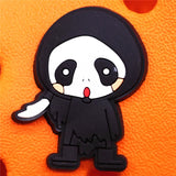 Croc Charms Christmas Ghosts Grim Reaper Witch Clown Butcher Ornaments Shoe Accessories Skeleton Clog