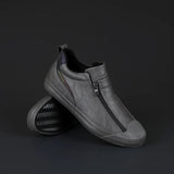 High-top Men Casual Plush Shoes Quality Warm Lined Male Footwear Outside Wear-resisting Flats Shoes Fashion