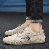 Shoes For Men Loafers cow Suede Leather Men Boat Shoes Luxury Brand Handmade outdoor Men Slip on Shoes Male