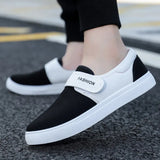 Oversized Multicolor Men's Shoes Korean Version Trendy Velcro Low Upper Board Shoes
