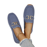 Breakj Single-Shoe Women's 2025 New Four-Season Sneakers Shallow-Mouthed Fashion Ladies Single Shoes 43