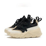 Sneakers Flat Platform Shoes 2021 Height Increasing PU Leather Fashion Casual Shoes Breathable Thick Bottom Ladies