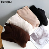 autumn winter sweater long dress elegant knit thick straight dress women loose split side dress casual chic
