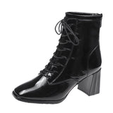 Autumn / Winter Korean Fashion Boots British Style With High Heels, Fashion High Heels, High Heels, Daily Casual