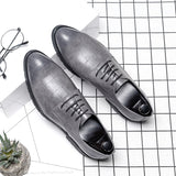 Breakj Men's Shoes Large Size British Formal Shoes 45 46 Men's Shoes